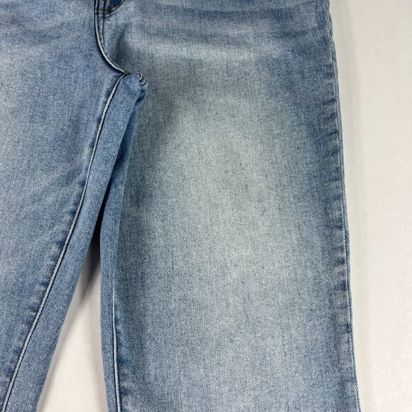 Kut From The Kloth Jeans Women's 35x24 Catherine Straight Crop Blue Denim Tag 14 - Picture 3 of 16